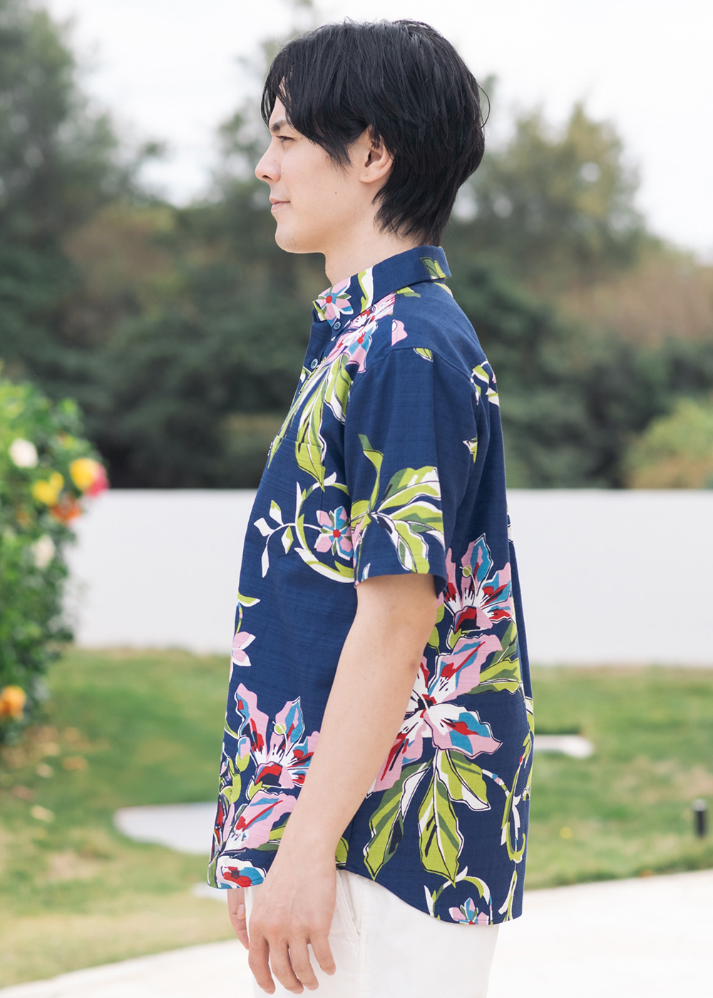 かりゆしウェア（沖縄版アロハシャツ） MAJUN - ポッピングツリー