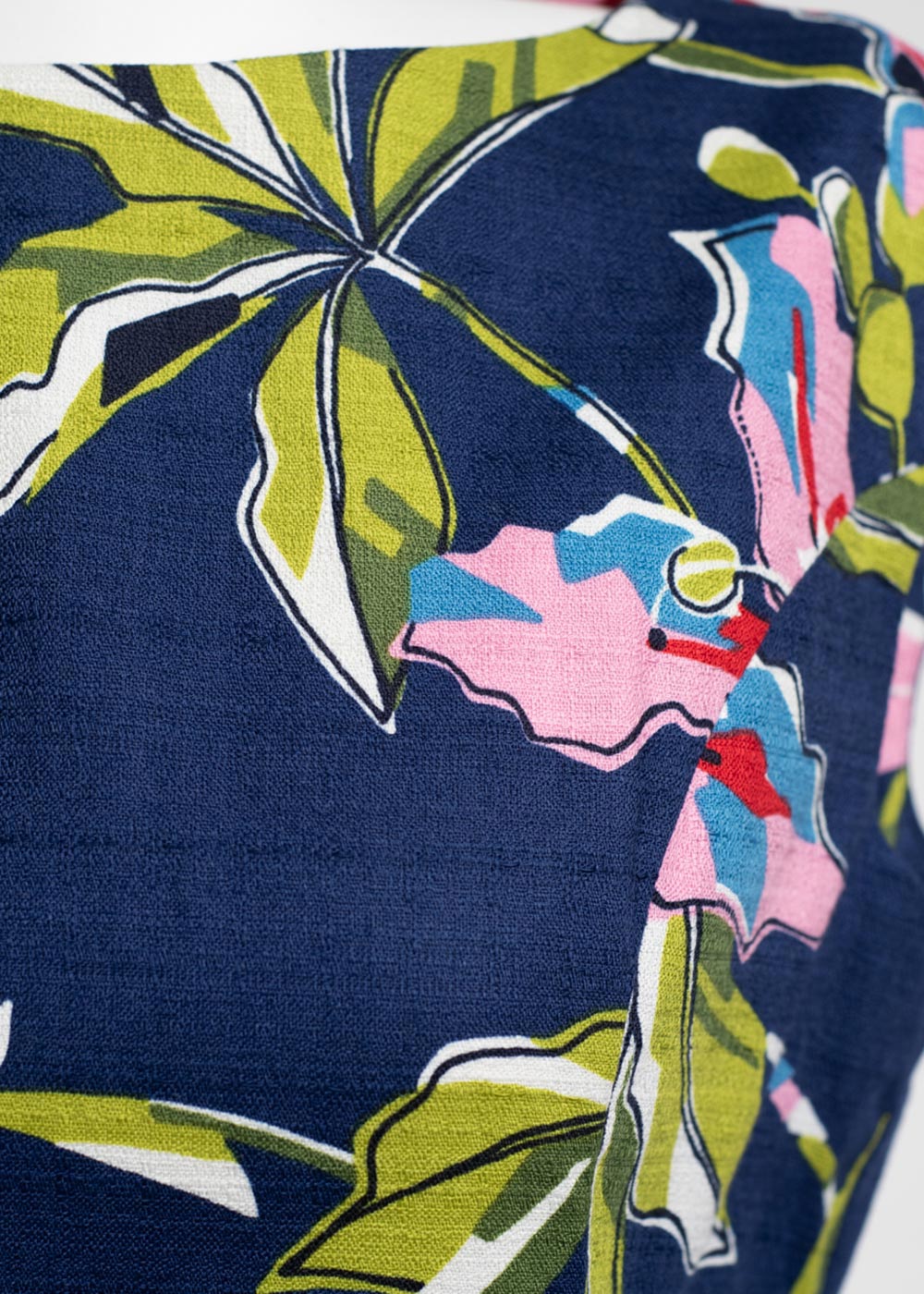 かりゆしウェア（沖縄版アロハシャツ） MAJUN - ポッピングツリー（ワンピース）