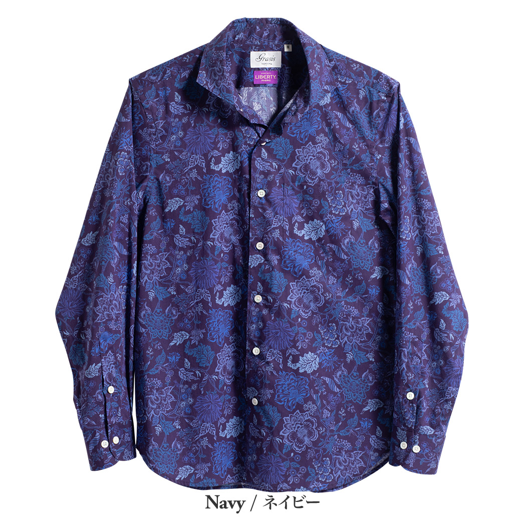 かりゆしウェア（沖縄版アロハシャツ） MAJUN - Christelle Okinawa L/S