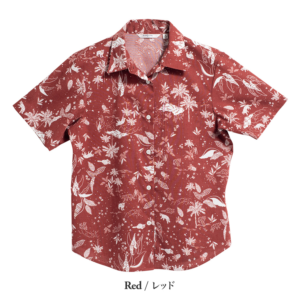かりゆしウェア（沖縄版アロハシャツ） MAJUN - ウエストアイランド