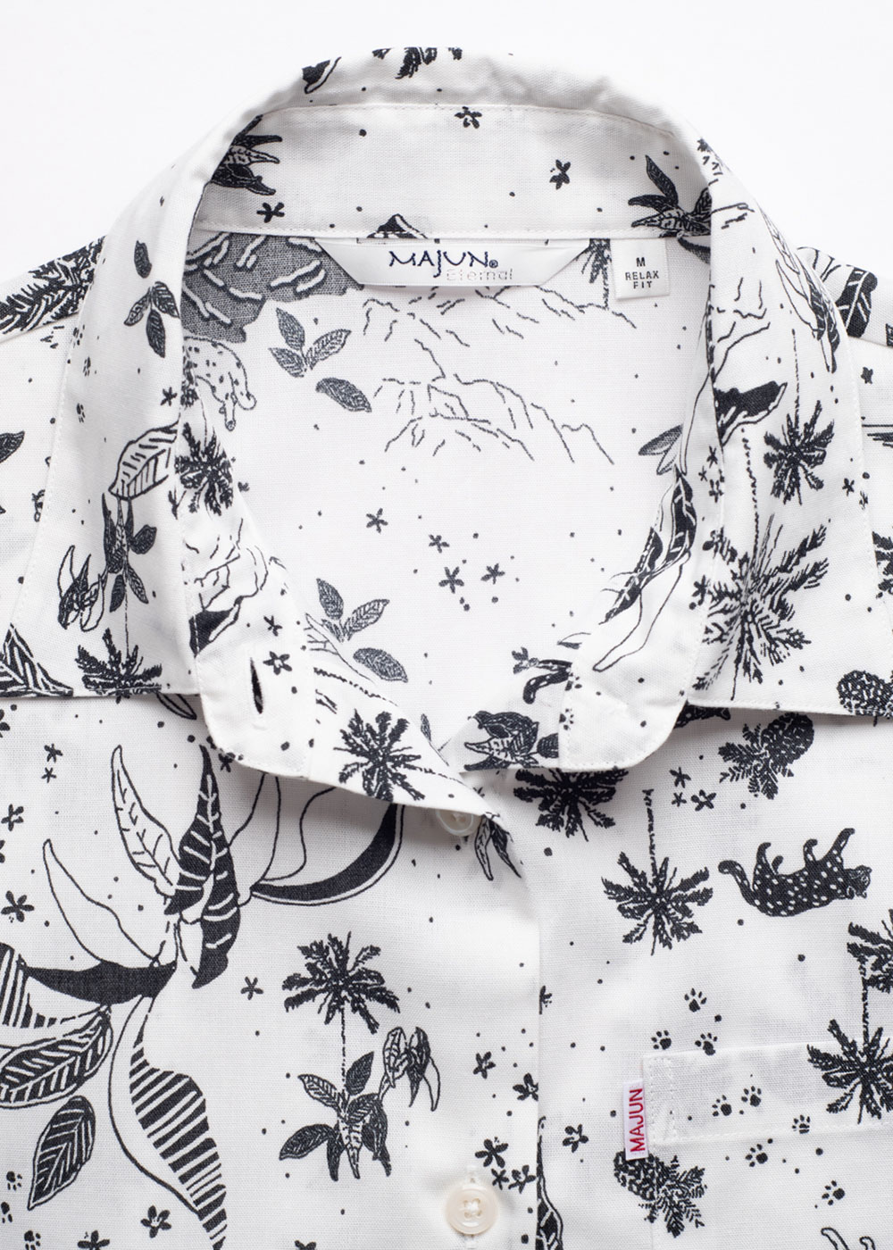 かりゆしウェア（沖縄版アロハシャツ） MAJUN - ウエストアイランド