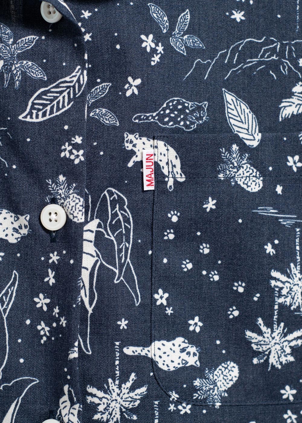 かりゆしウェア（沖縄版アロハシャツ） MAJUN - ウエストアイランド