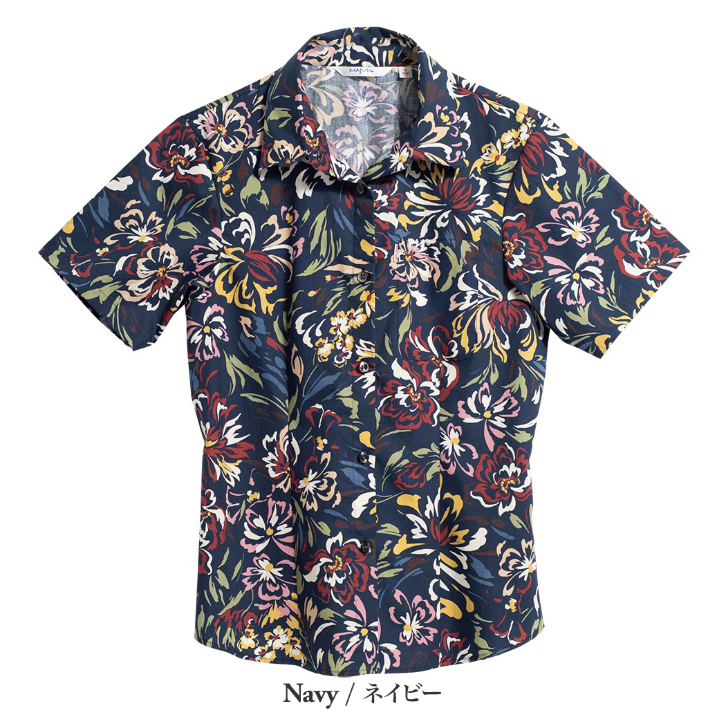 かりゆしウェア（沖縄版アロハシャツ） MAJUN - トロピカリーヌソレイユ