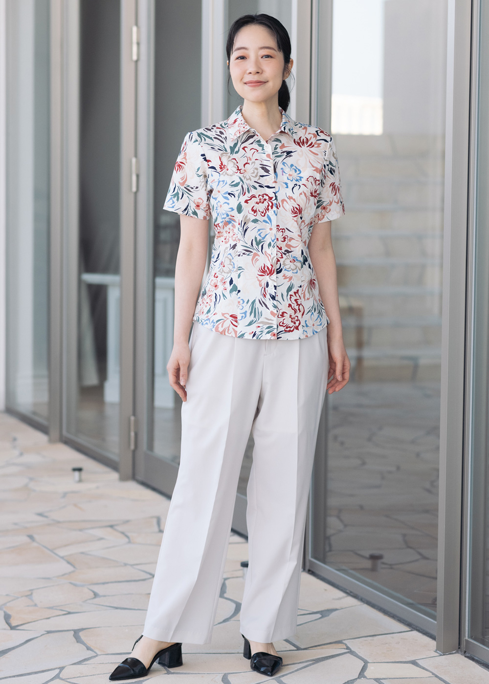 かりゆしウェア（沖縄版アロハシャツ） MAJUN - トロピカリーヌソレイユ