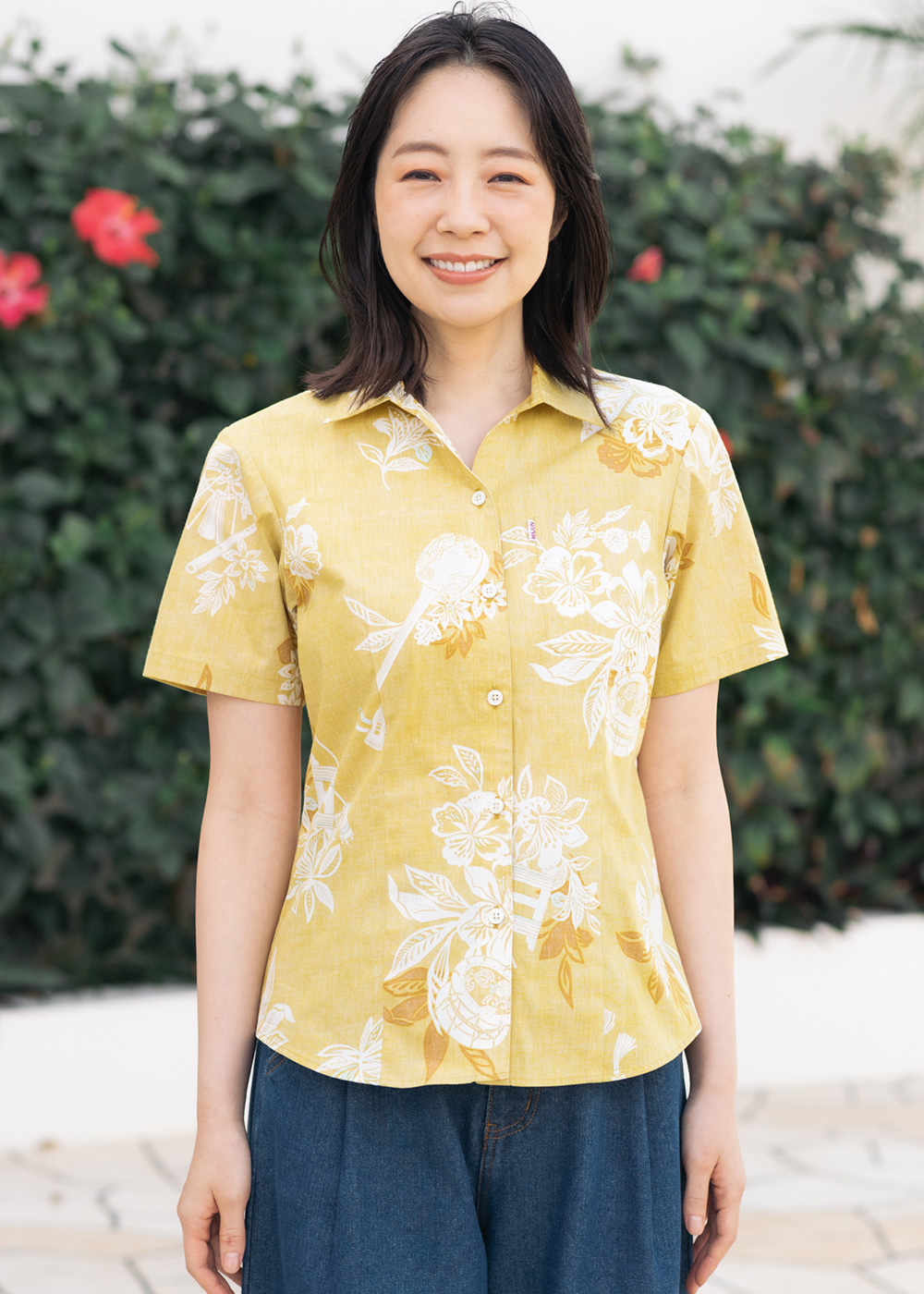 かりゆしウェア（沖縄版アロハシャツ） MAJUN - みみぐすい