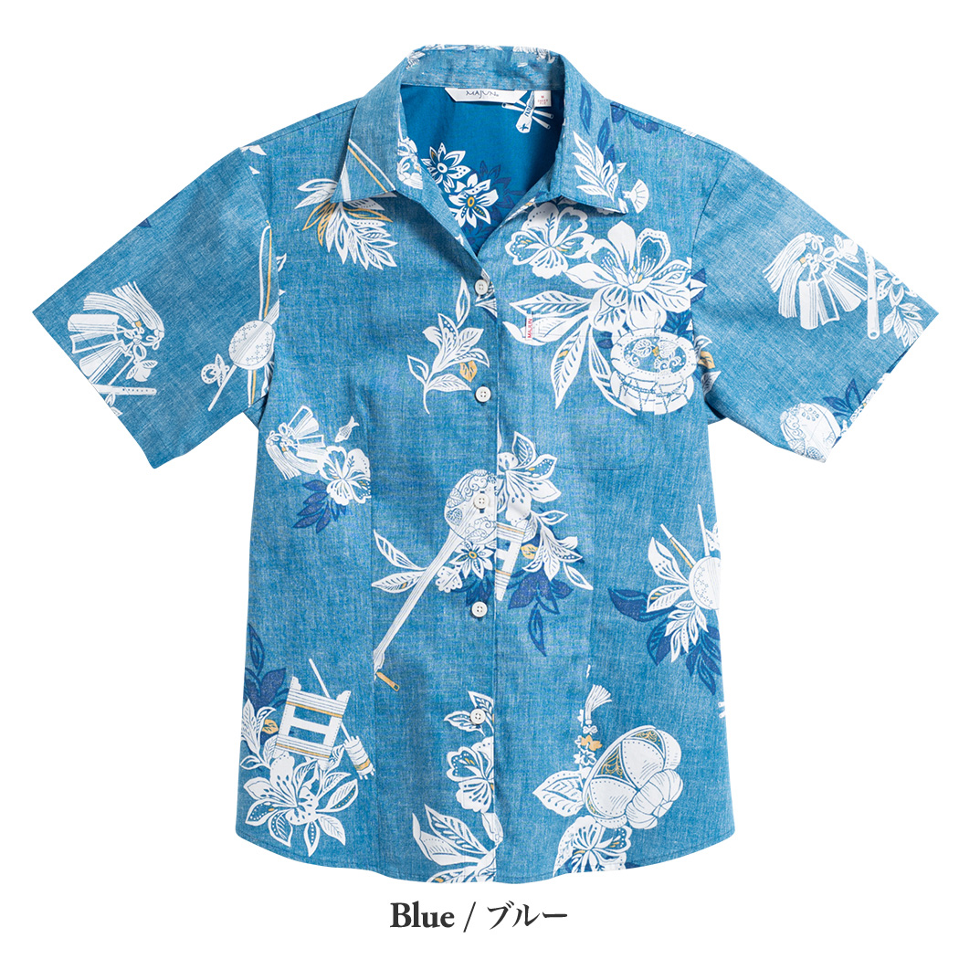 かりゆしウェア（沖縄版アロハシャツ） MAJUN - みみぐすい