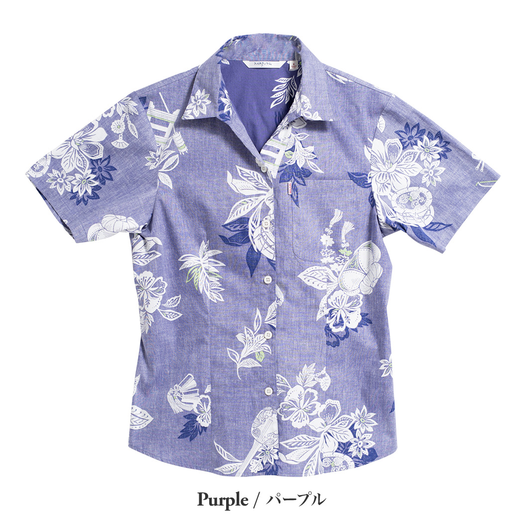 かりゆしウェア（沖縄版アロハシャツ） MAJUN - みみぐすい