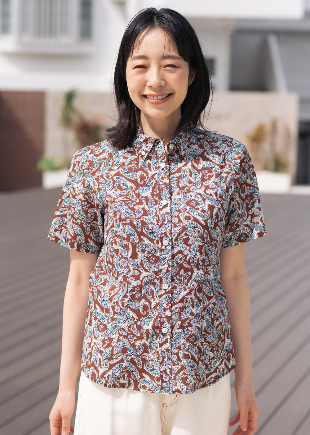 かりゆしウェア（沖縄版アロハシャツ） MAJUN - フィッシュドロップス