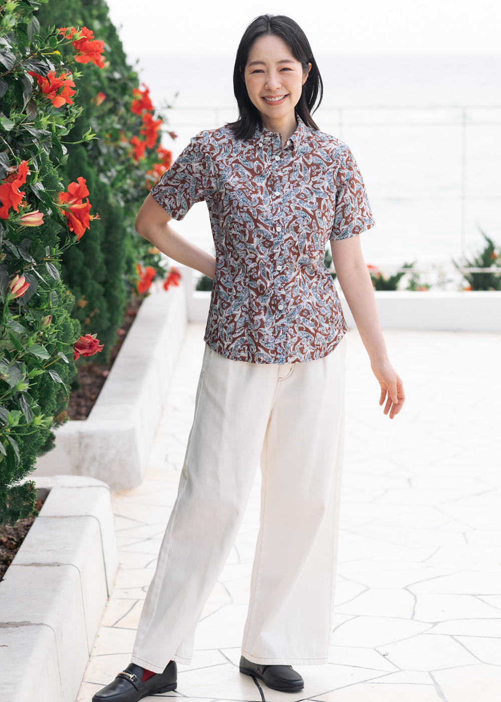 かりゆしウェア（沖縄版アロハシャツ） MAJUN - フィッシュドロップス