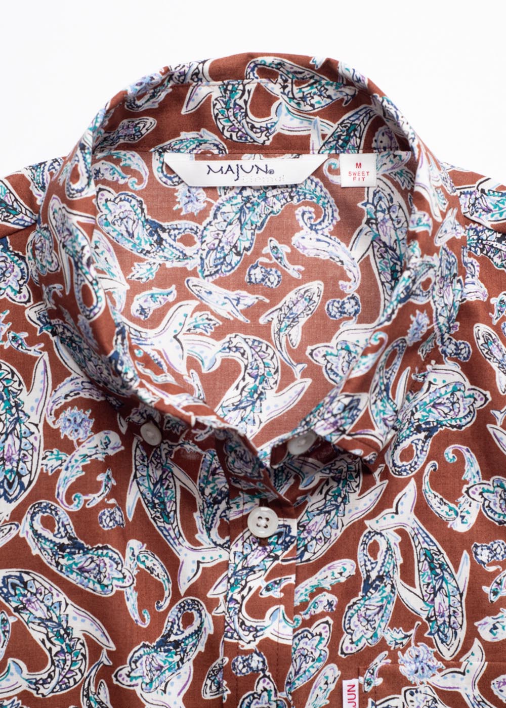 かりゆしウェア（沖縄版アロハシャツ） MAJUN - フィッシュドロップス