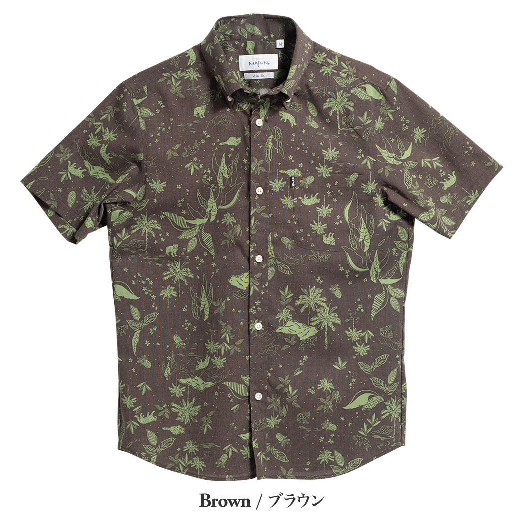 かりゆしウェア（沖縄版アロハシャツ） MAJUN - ウエストアイランド