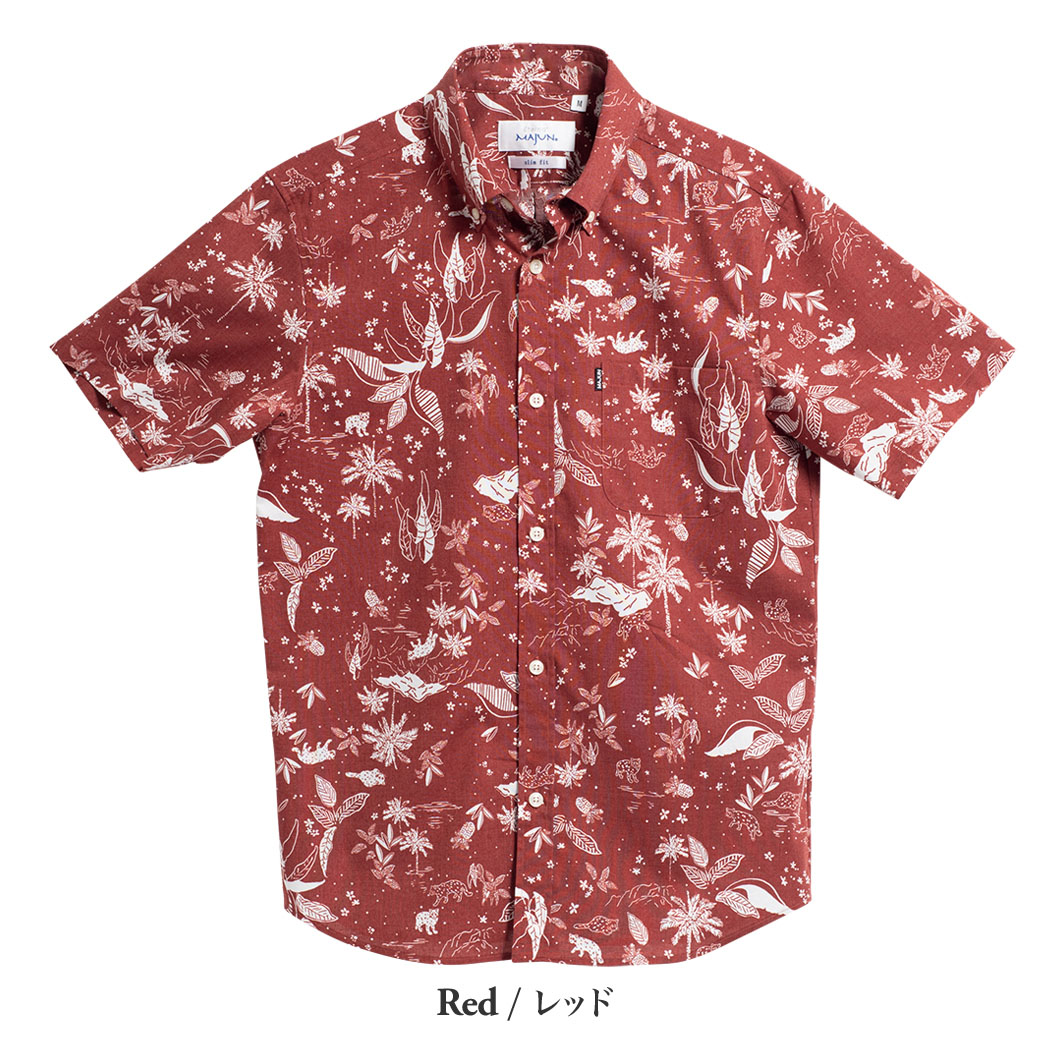 かりゆしウェア（沖縄版アロハシャツ） MAJUN - ウエストアイランド