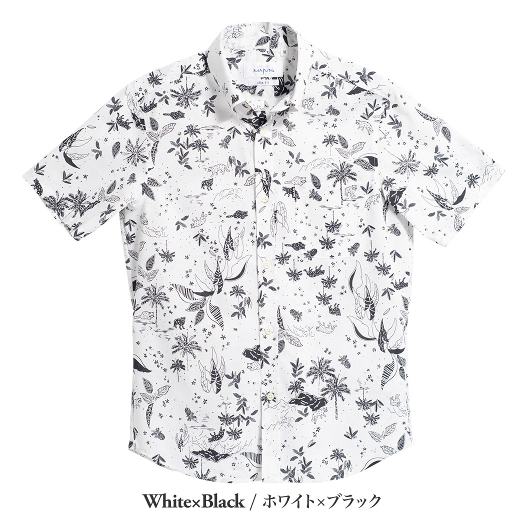 かりゆしウェア（沖縄版アロハシャツ） MAJUN - ウエストアイランド