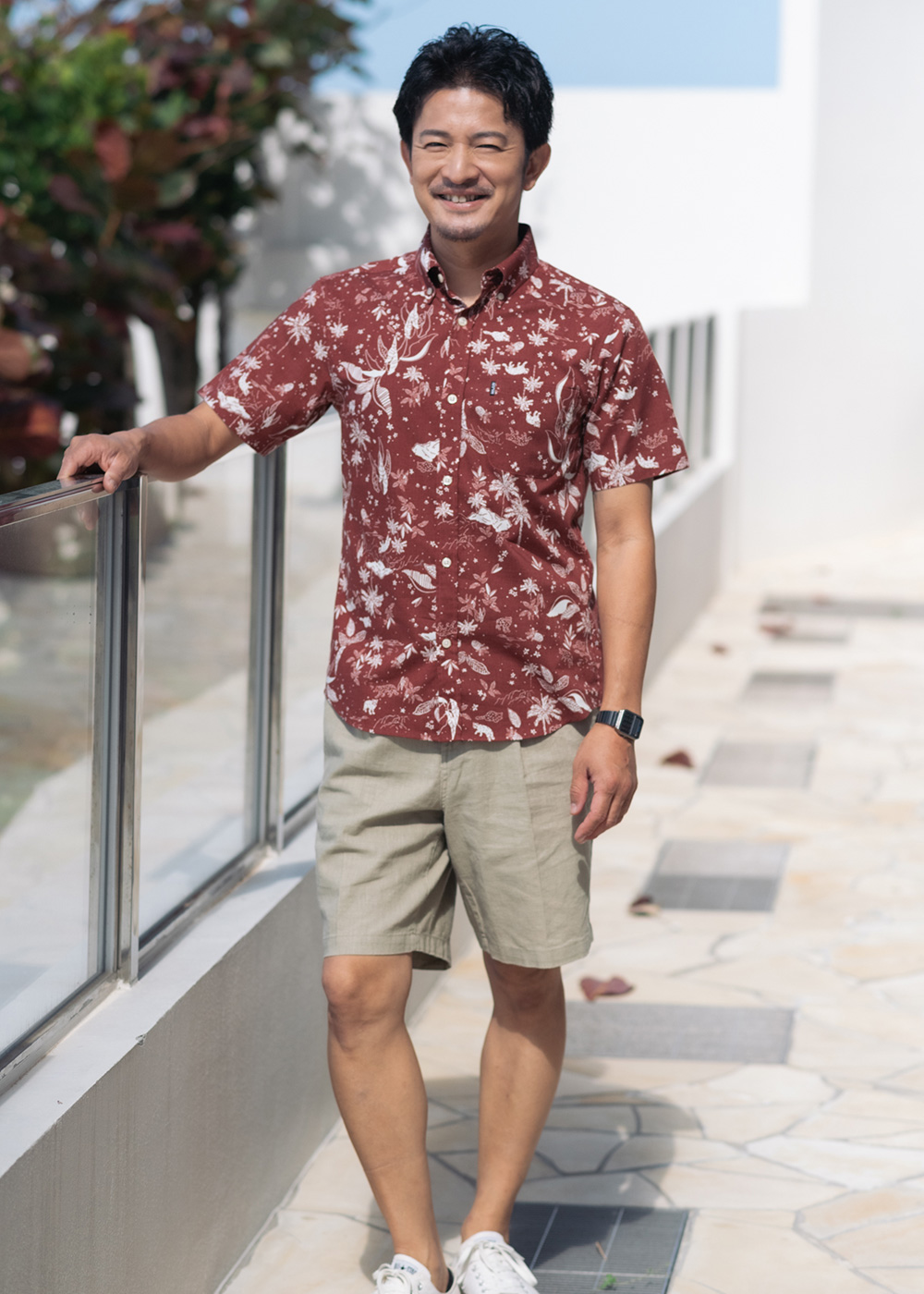 かりゆしウェア（沖縄版アロハシャツ） MAJUN - ウエストアイランド