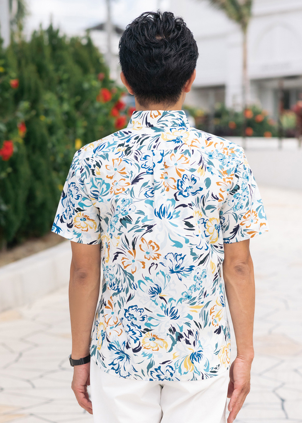 かりゆしウェア（沖縄版アロハシャツ） MAJUN - トロピカリーヌソレイユ