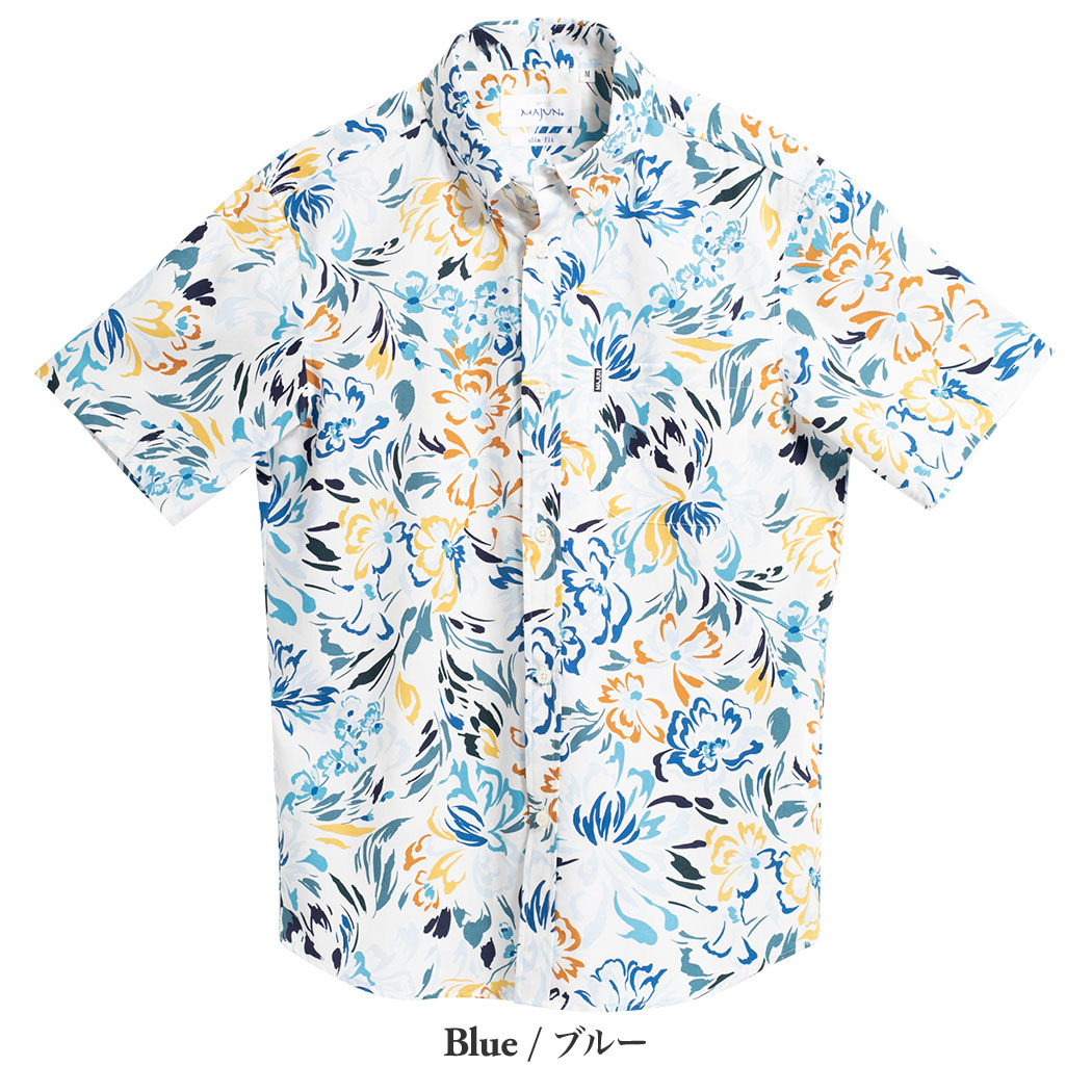 かりゆしウェア（沖縄版アロハシャツ） MAJUN - トロピカリーヌソレイユ