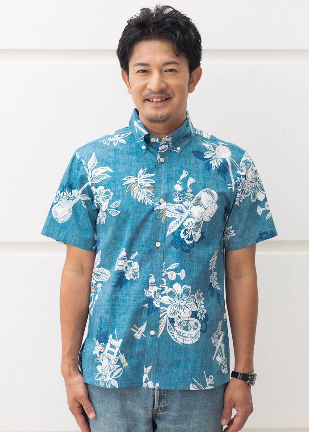 かりゆしウェア（沖縄版アロハシャツ） MAJUN - みみぐすい