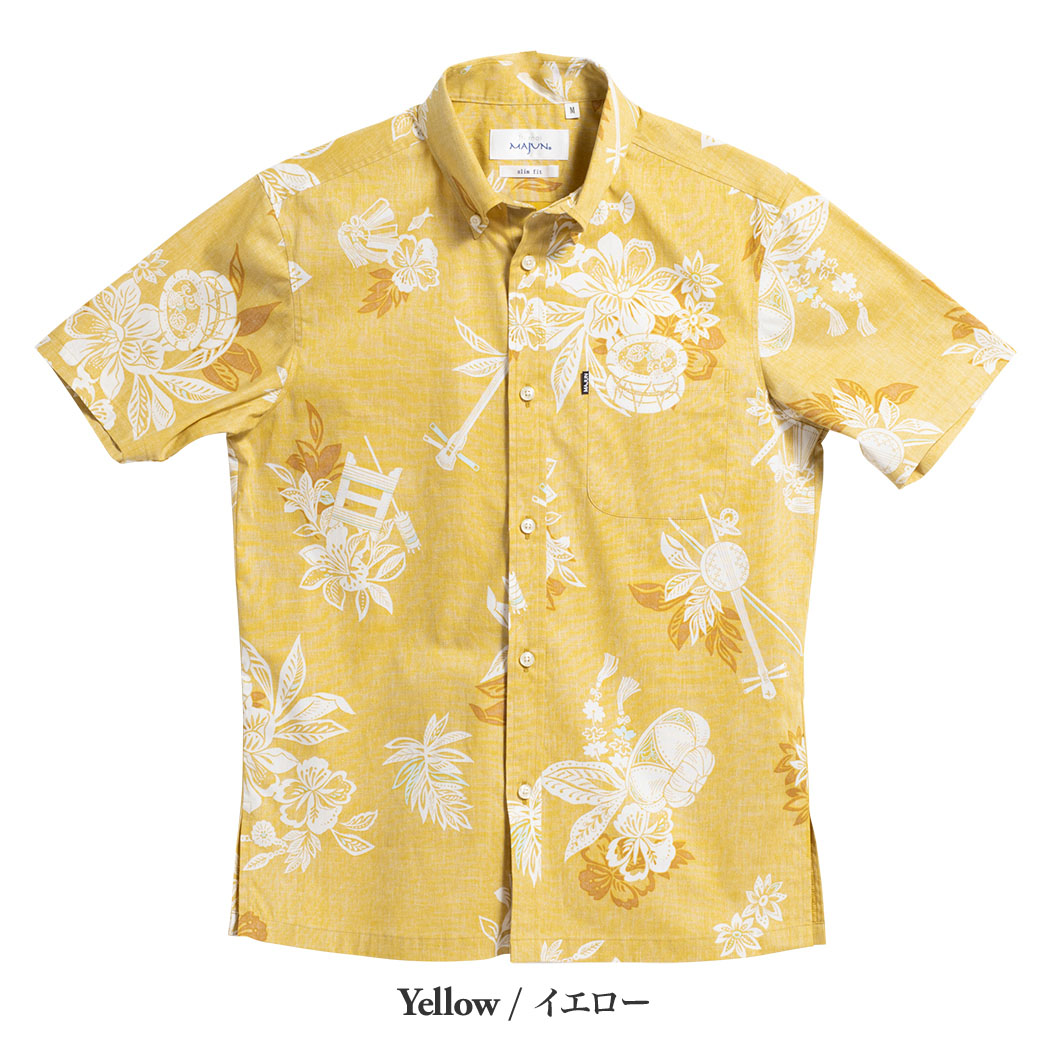 かりゆしウェア（沖縄版アロハシャツ） MAJUN - みみぐすい
