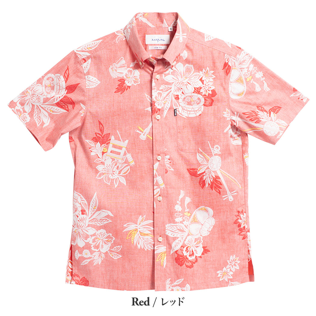 かりゆしウェア（沖縄版アロハシャツ） MAJUN - みみぐすい