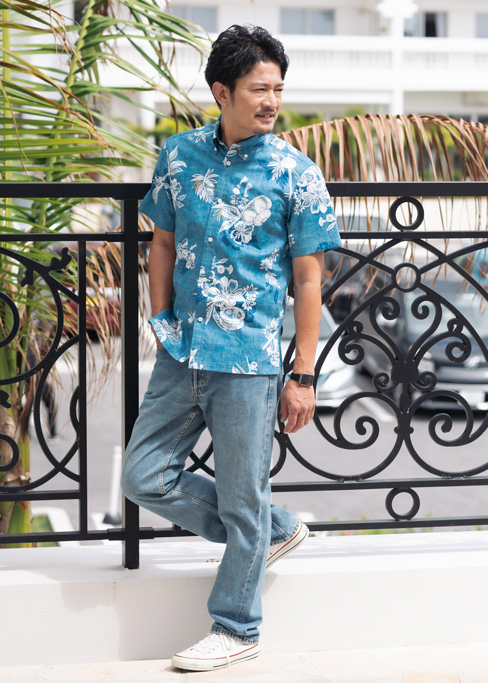 かりゆしウェア（沖縄版アロハシャツ） MAJUN - みみぐすい