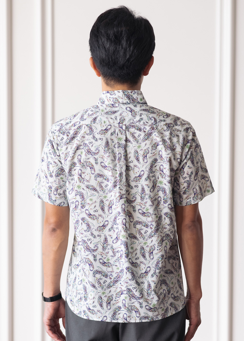 かりゆしウェア（沖縄版アロハシャツ） MAJUN - フィッシュドロップス