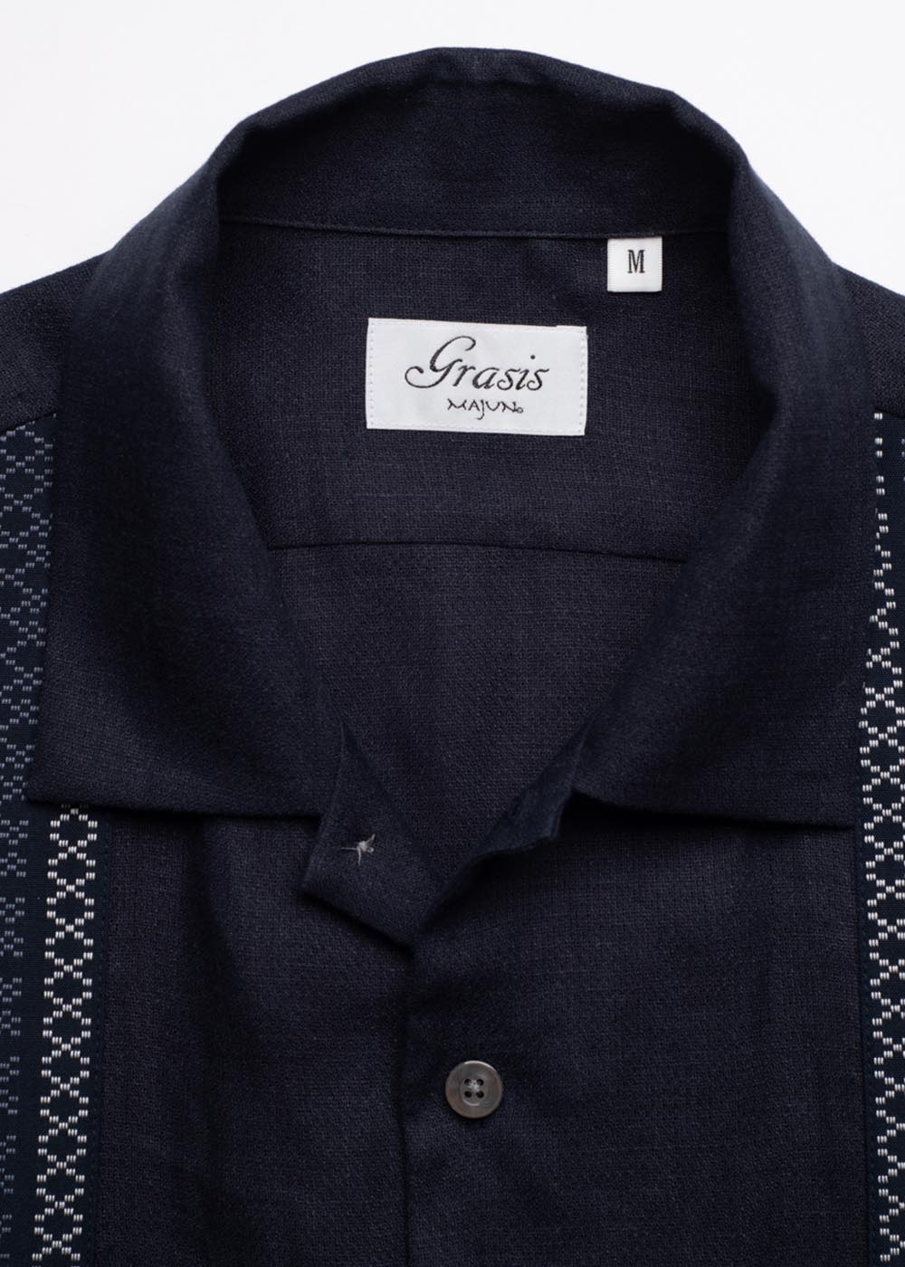 かりゆしウェア（沖縄版アロハシャツ） MAJUN - 知花花織グアジャベーラ