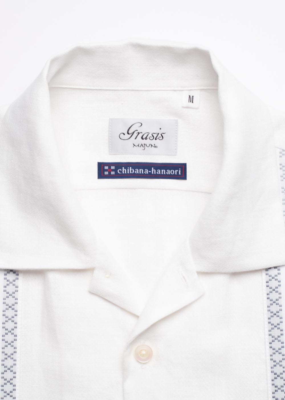 かりゆしウェア（沖縄版アロハシャツ） MAJUN - 知花花織グアジャベーラ