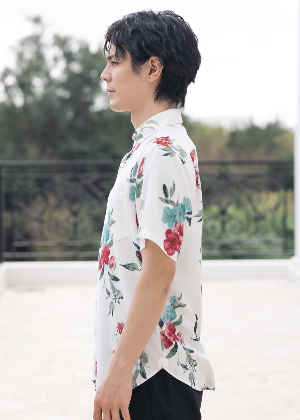 かりゆしウェア（沖縄版アロハシャツ） MAJUN - セレナスユクル