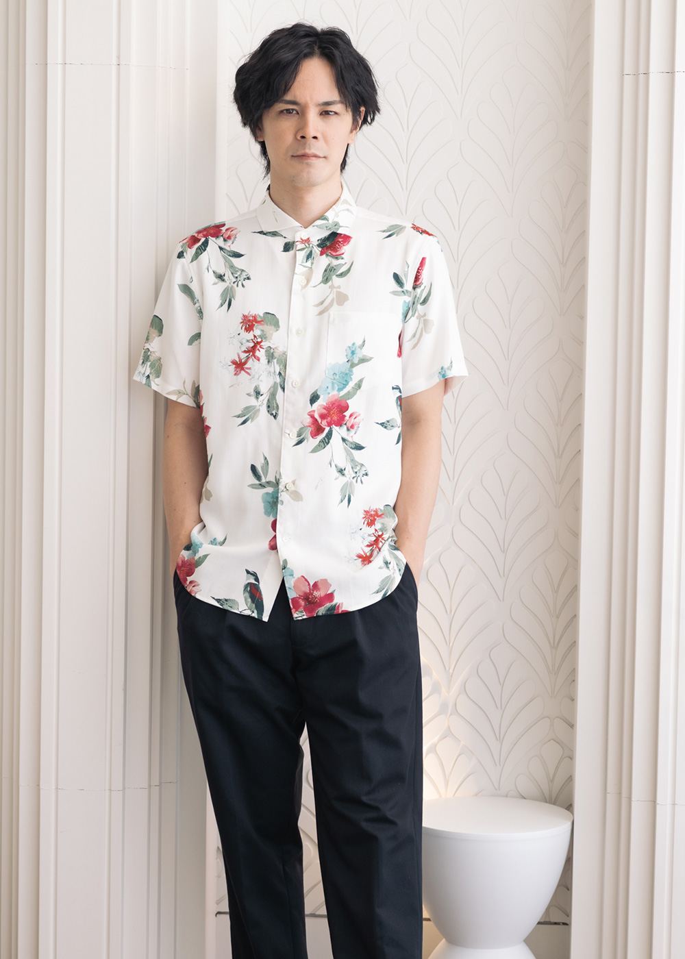 かりゆしウェア（沖縄版アロハシャツ） MAJUN - セレナスユクル