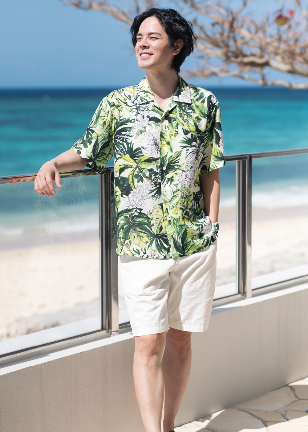 かりゆしウェア（沖縄版アロハシャツ） MAJUN - ルミナシエスタ