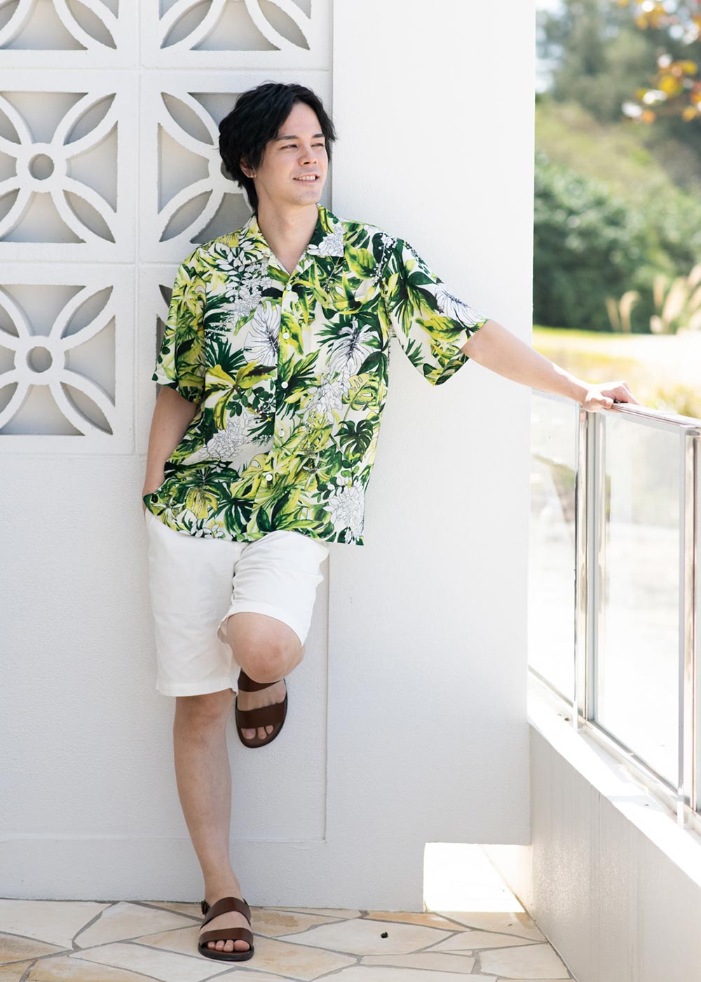 かりゆしウェア（沖縄版アロハシャツ） MAJUN - ルミナシエスタ