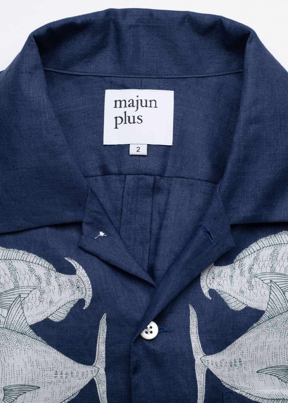 かりゆしウェア（沖縄版アロハシャツ） MAJUN - ヒブダイ