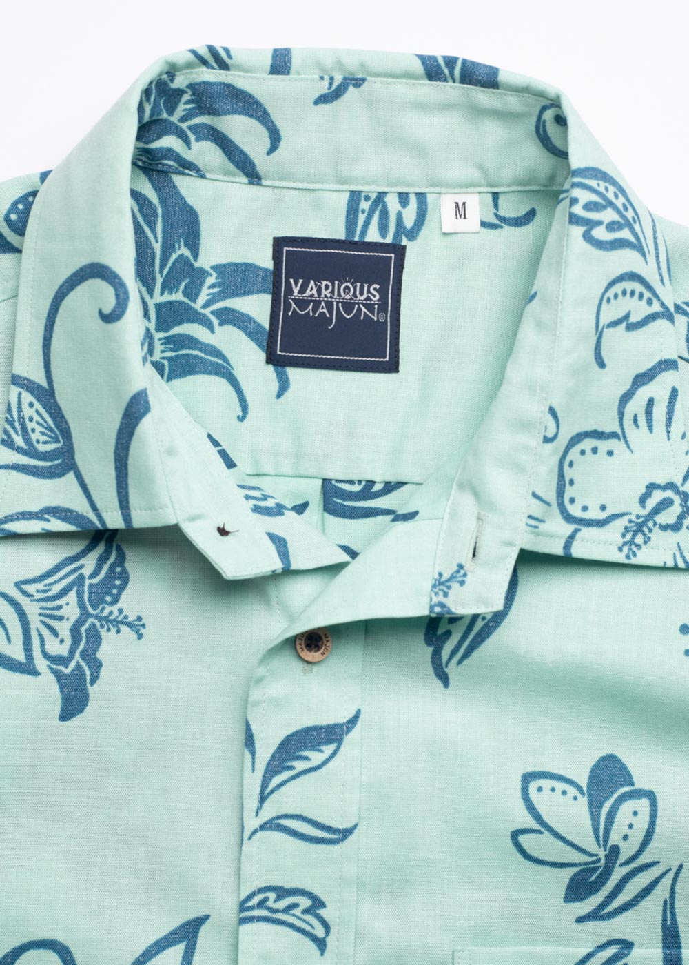 かりゆしウェア（沖縄版アロハシャツ） MAJUN - ハイビパイン