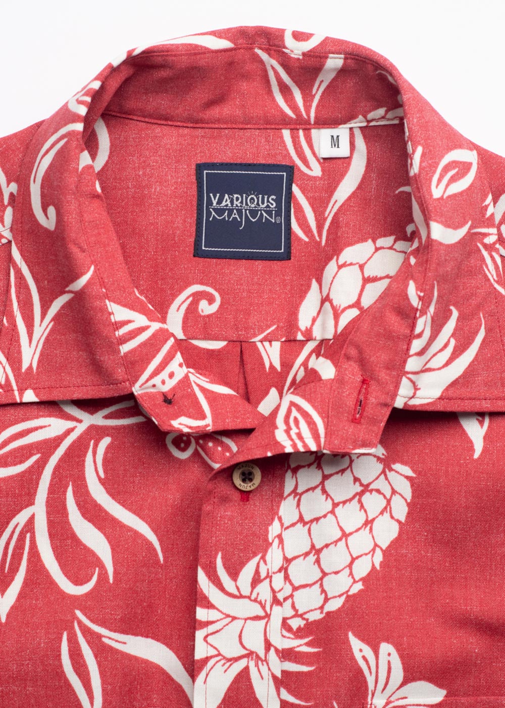 かりゆしウェア（沖縄版アロハシャツ） MAJUN - ハイビパイン