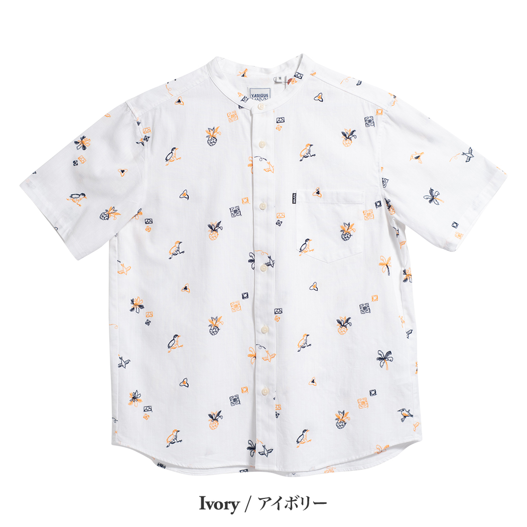 かりゆしウェア（沖縄版アロハシャツ） MAJUN - ネイチャーテライン