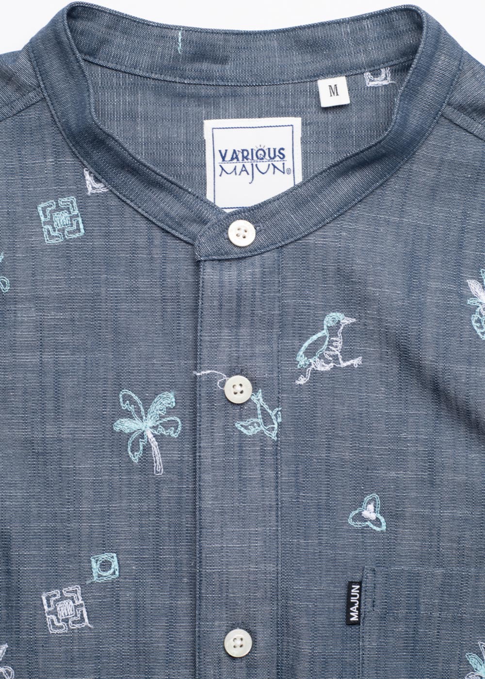かりゆしウェア（沖縄版アロハシャツ） MAJUN - ネイチャーテライン