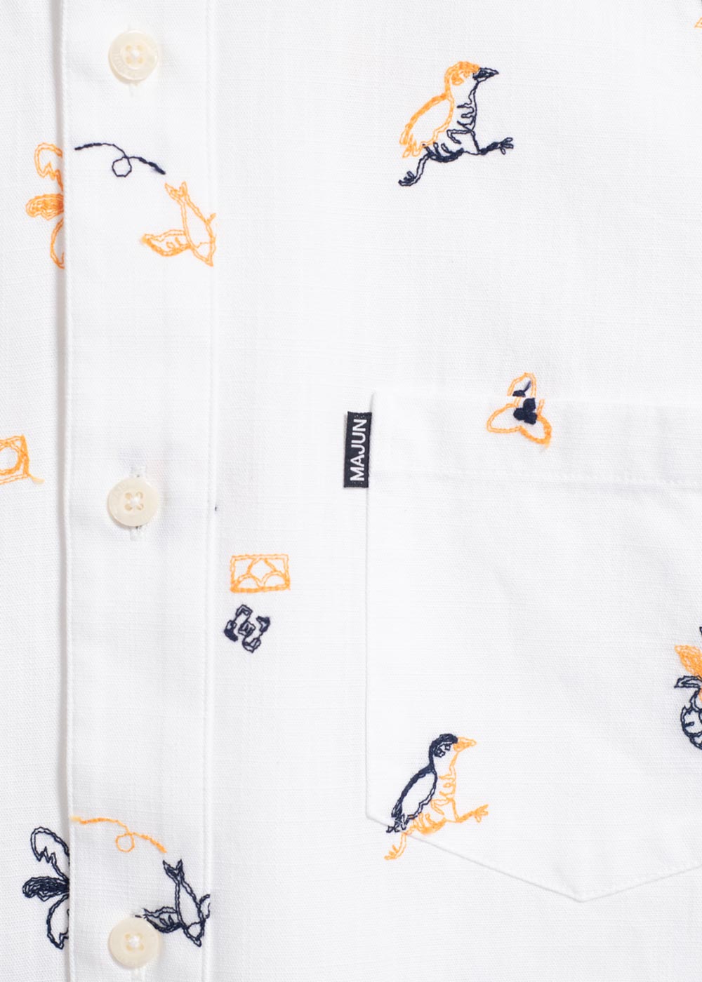 かりゆしウェア（沖縄版アロハシャツ） MAJUN - ネイチャーテライン