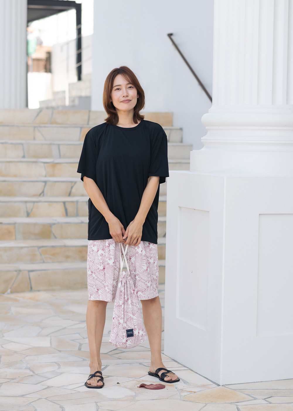 かりゆしウェア（沖縄版アロハシャツ） MAJUN - プラントガーランド（ルームウェア）