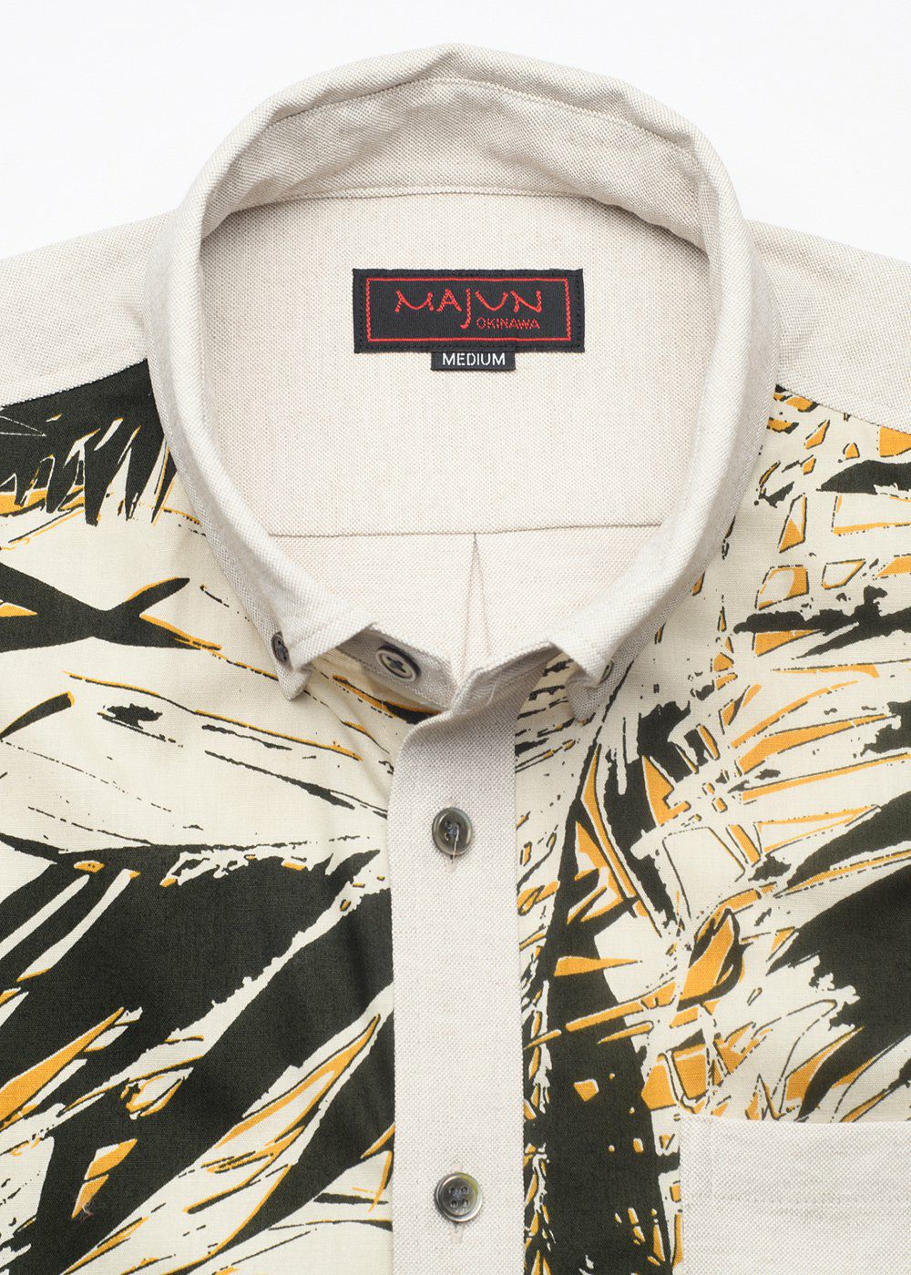 リゾートリーフL/S | かりゆしウェア（沖縄版アロハシャツ）専門店