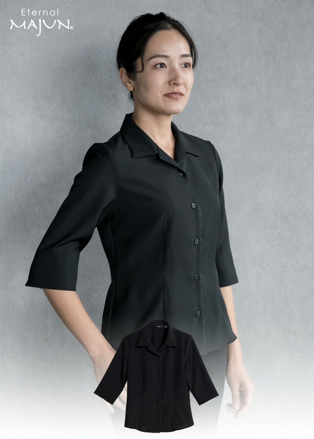 【新品未使用】MAJUN マジュン　琉球かりゆし　冠婚葬祭　喪服　礼服　黒　鳳凰 フォーマル | かりゆしウェア（沖縄版アロハシャツ）専門店：MAJUN