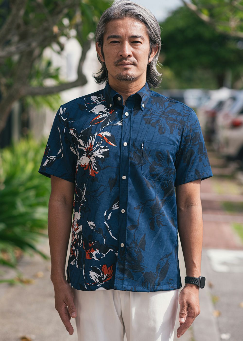 新品　マジュン　かりゆし　シャツ　Majun 影花　かりゆしウェア 影花 | かりゆしウェア（沖縄版アロハシャツ）専門店：MAJUN OKINAWA