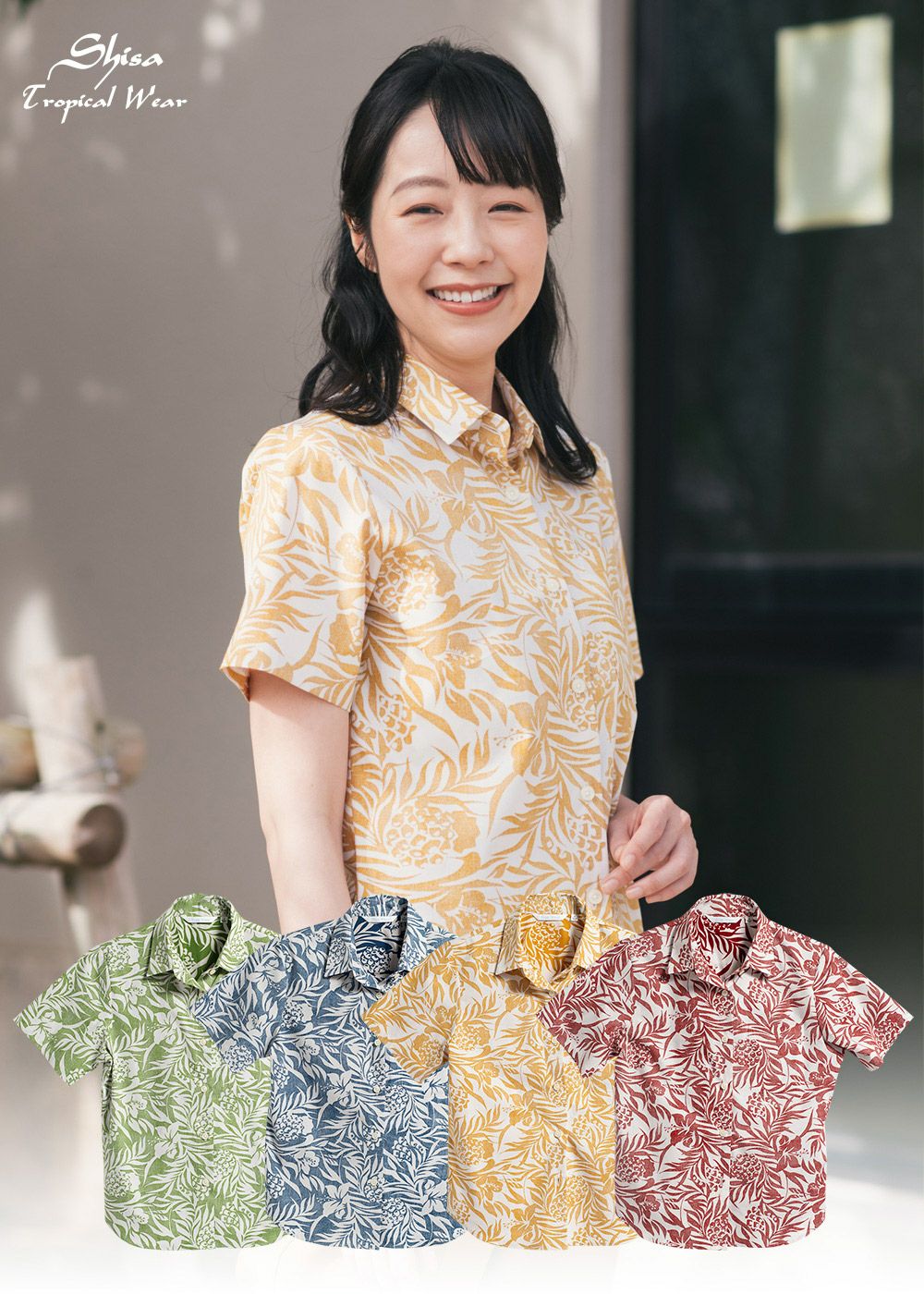 Ladies | かりゆしウェア（沖縄版アロハシャツ）専門店：MAJUN OKINAWA