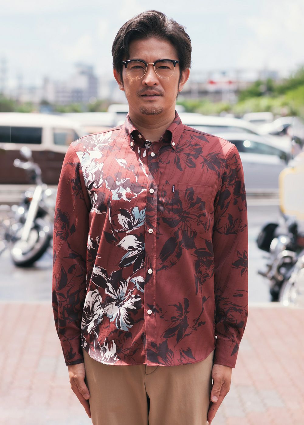 新品 ムーンエ ブリーチ シャツ MOONA プロパガ セクスプ エゴトリ 清春 影花L/S | かりゆしウェア（沖縄版アロハシャツ）専門店：MAJUN
