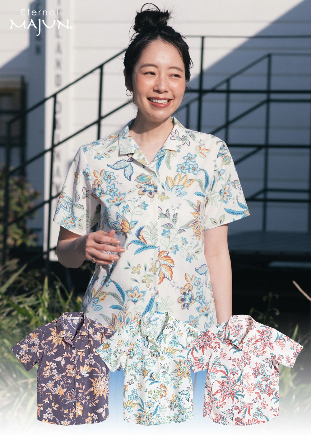 [meyさま専用]IRENE ジョーゼットシャツ36 開襟七分袖シャツ[女性用](34-FB4039L) | 株式会社ボンマックス