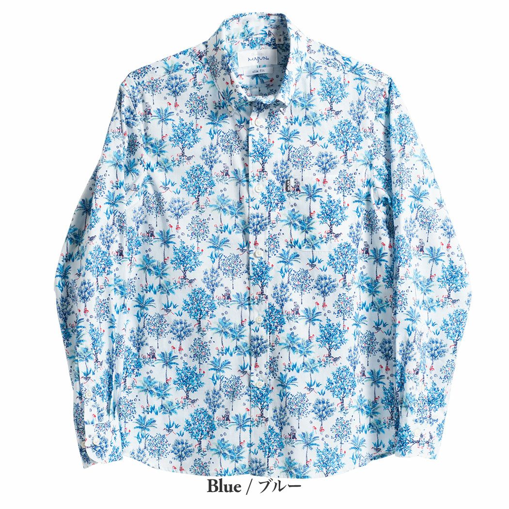 ジャングルプローラー L/S | かりゆしウェア（沖縄版アロハシャツ