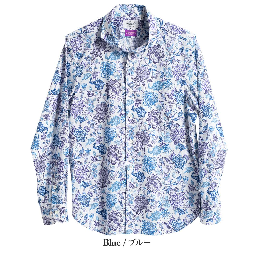 Christelle Okinawa L/S | かりゆしウェア（沖縄版アロハシャツ）専門