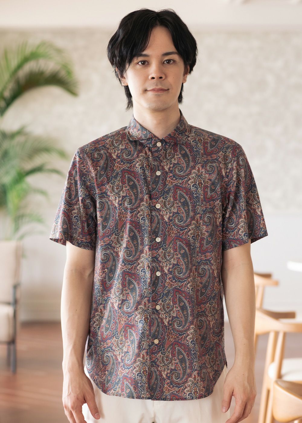 Deigo Paisley | かりゆしウェア（沖縄版アロハシャツ）専門店：MAJUN
