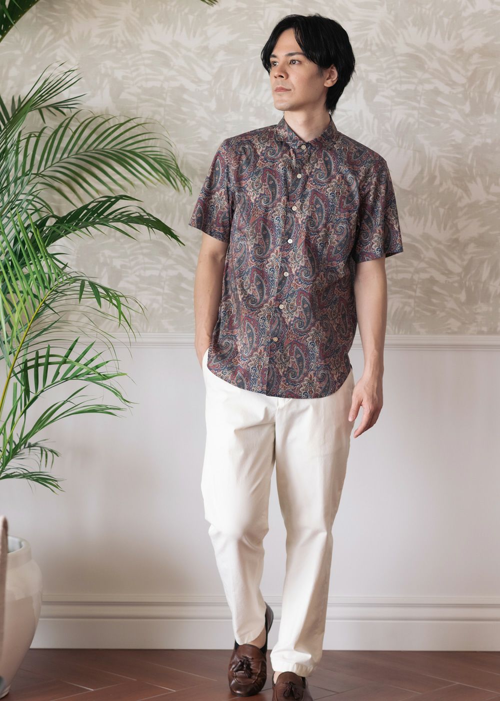 Deigo Paisley | かりゆしウェア（沖縄版アロハシャツ）専門店：MAJUN